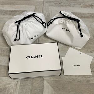 CHANEL Gift Box and Two Bags